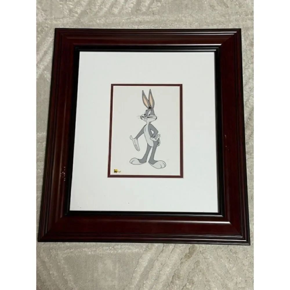 2004 Warner Bros Bugs Bunny II Limited Edition Sericel Animation Cel 8" x 6"